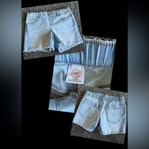 New w/o Tag. Wonder Nation Kids Light Blue Denim Shorts size 7/8